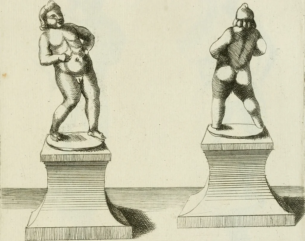 An illustration from Signa antiqua e museo Jacobi de Wilde : veterum poetarum carminibus illustrata et per Mariam filiam aeri inscripta, 1700, leaf 92
