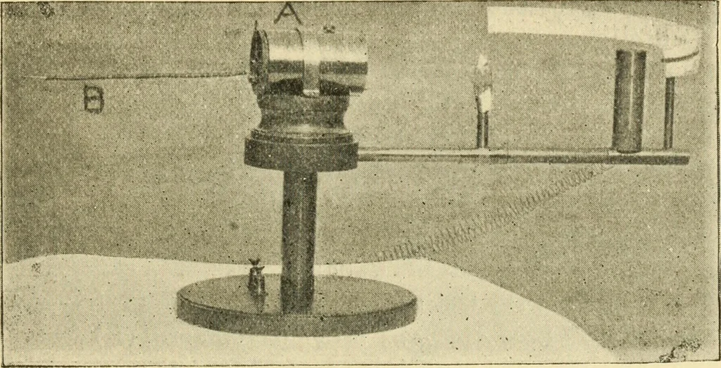 An illustration from Signalling through space without wires : being a description of the work of Hertz & his successors, 1900, leaf 42