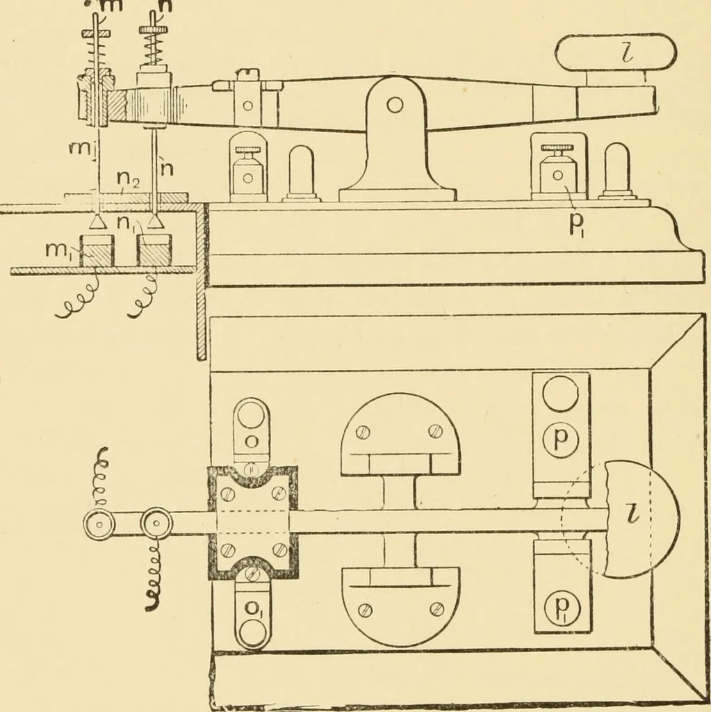 An illustration from Signalling through space without wires : being a description of the work of Hertz & his successors, 1900, leaf 69