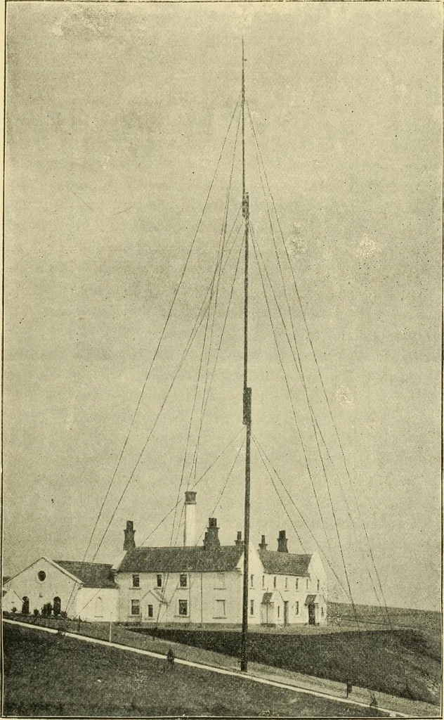 An illustration from Signalling through space without wires : being a description of the work of Hertz & his successors, 1900, leaf 78