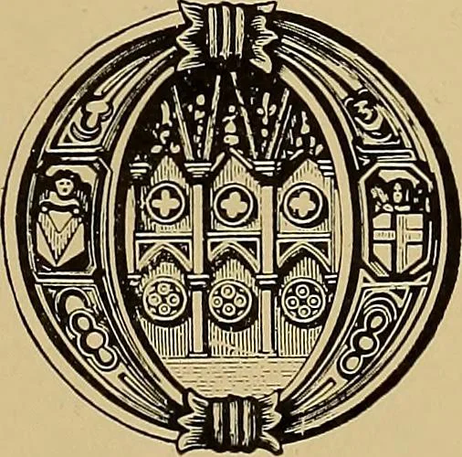 An illustration from The signist's book of modern alphabets, plain and ornamental, ancient and mediæval, from the eighth to the twentieth century, with numerals, 1906, leaf 192