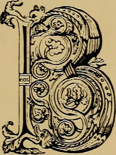 An illustration from The signist's book of modern alphabets, plain and ornamental, ancient and mediæval, from the eighth to the twentieth century, with numerals, 1906, leaf 194