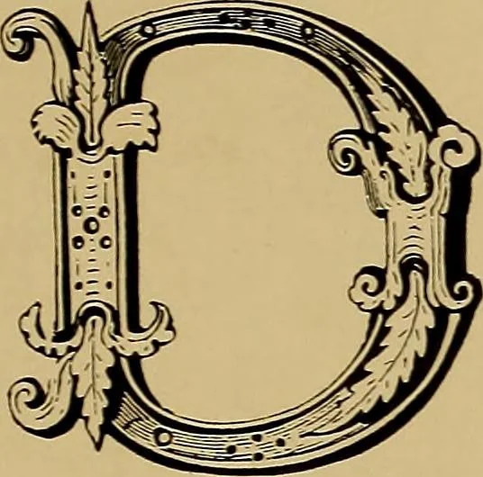 An illustration from The signist's book of modern alphabets, plain and ornamental, ancient and mediæval, from the eighth to the twentieth century, with numerals, 1906, leaf 198