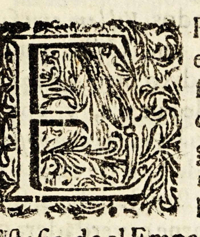 An illustration from Signo eucharistico, predicado, en la festiva pompa, y celebridad annual, que acostumbra hazer el Convento Imperial de Predicadores al SSmo sacramento, en concurrencia de el sagrado precursor San Juan Baptista. : Con assistencia de el Exmo señor conde de Paredes, marquès de la laguna, virrey de esta Nueva-España, &c. y desta nobilissima ciudad de Mexico., 1685, leaf 21