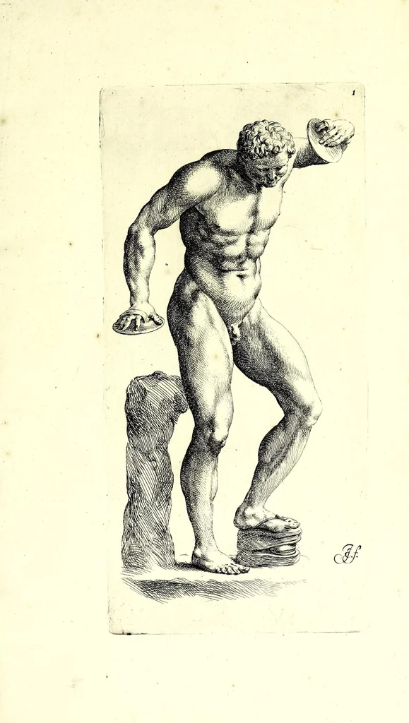 An illustration from Signorvm vetervm icones, 1672, leaf 9