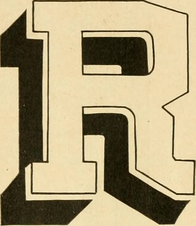 An illustration from Sign and show card writing, 1899, leaf 24