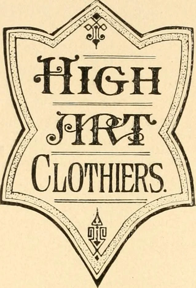 An illustration from Sign and show card writing, 1899, leaf 27