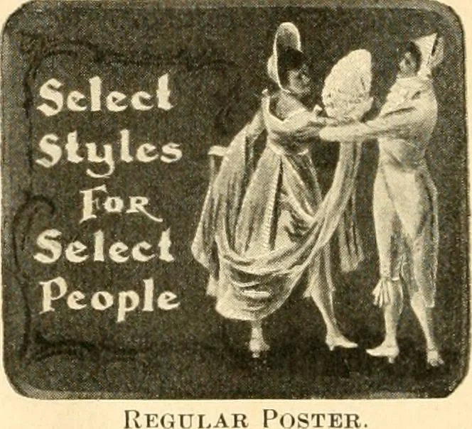 An illustration from Sign and show card writing, 1899, leaf 31
