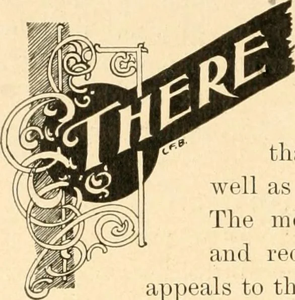 An illustration from Sign and show card writing, 1899, leaf 35