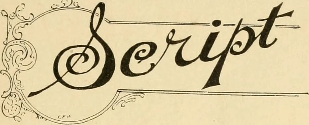 An illustration from Sign and show card writing, 1899, leaf 44