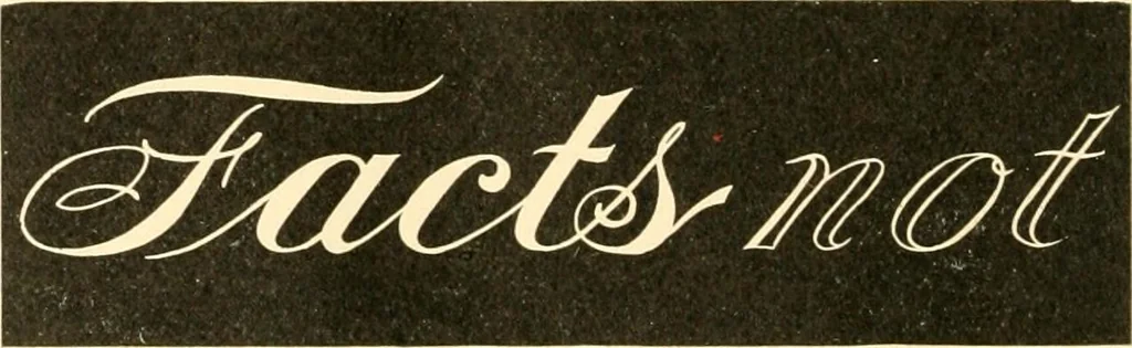 An illustration from Sign and show card writing, 1899, leaf 45
