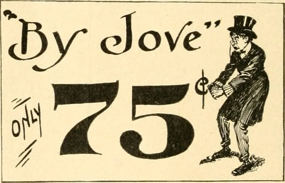 An illustration from Sign and show card writing, 1899, leaf 51