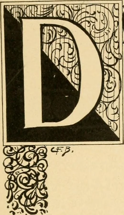 An illustration from Sign and show card writing, 1899, leaf 68