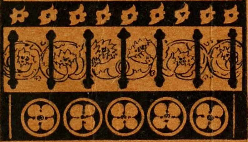 An illustration from Sign and show card writing, 1899, leaf 74