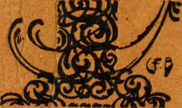 An illustration from Sign and show card writing, 1899, leaf 74