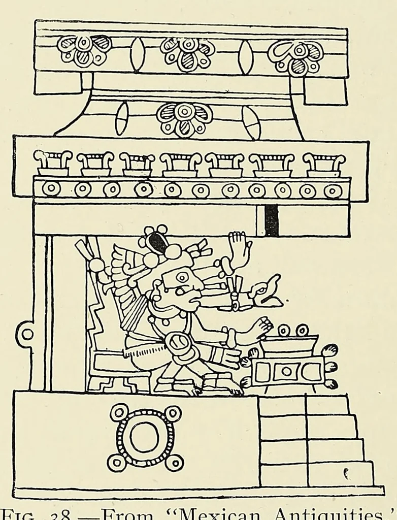 An illustration from The signs and symbols of primordial man; being an explanation of the evolution of religious doctrines from the eschatology of the ancient Egyptians, 1910, leaf 134