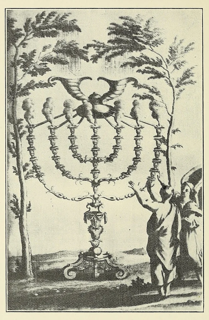 An illustration from The signs and symbols of primordial man; being an explanation of the evolution of religious doctrines from the eschatology of the ancient Egyptians, 1910, leaf 390