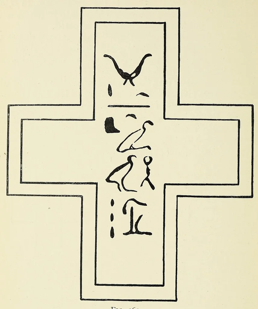 An illustration from The signs and symbols of primordial man; being an explanation of the evolution of religious doctrines from the eschatology of the ancient Egyptians, 1910, leaf 426