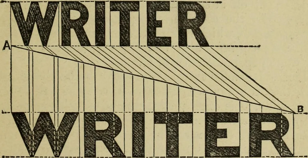 An illustration from Sign writing and glass embossing : a complete practical illustrated manual of the art, to which are added numerous alphabets, 1890, leaf 126