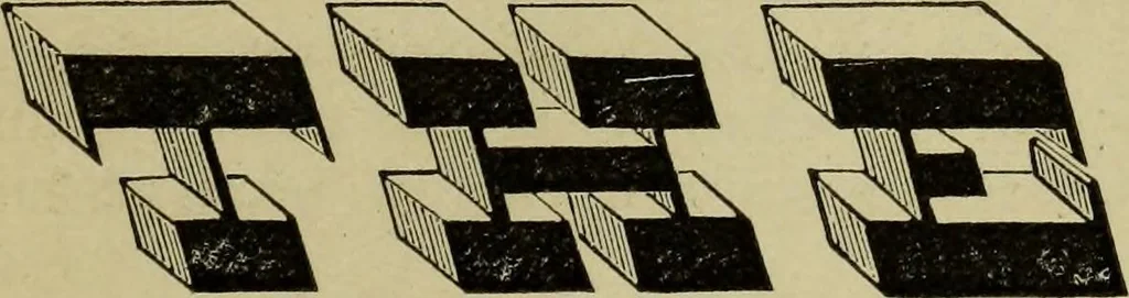 An illustration from Sign writing and glass embossing : a complete practical illustrated manual of the art, to which are added numerous alphabets, 1890, leaf 136