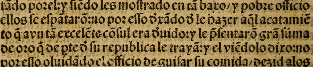 An illustration from Siguense dos coloquios de amores y otro de bie auenturança en el qual se trata en que cõsiste la bienaue turaça desta vida nueuamente compuestos, 1536, leaf 19