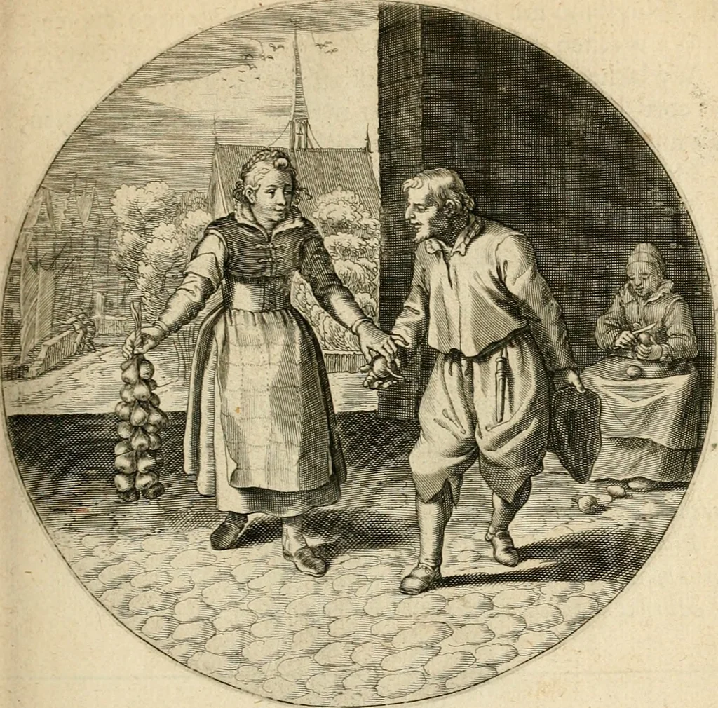 An illustration from Silenus Alcibiadis, sive, Proteus : vitae humanae ideam, emblemate trifariàm variato, oculis subijciens, 1618, leaf 100