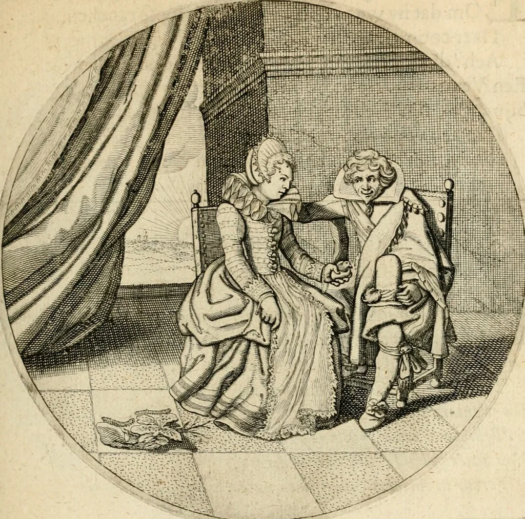 An illustration from Silenus Alcibiadis, sive, Proteus : vitae humanae ideam, emblemate trifariàm variato, oculis subijciens, 1618, leaf 126