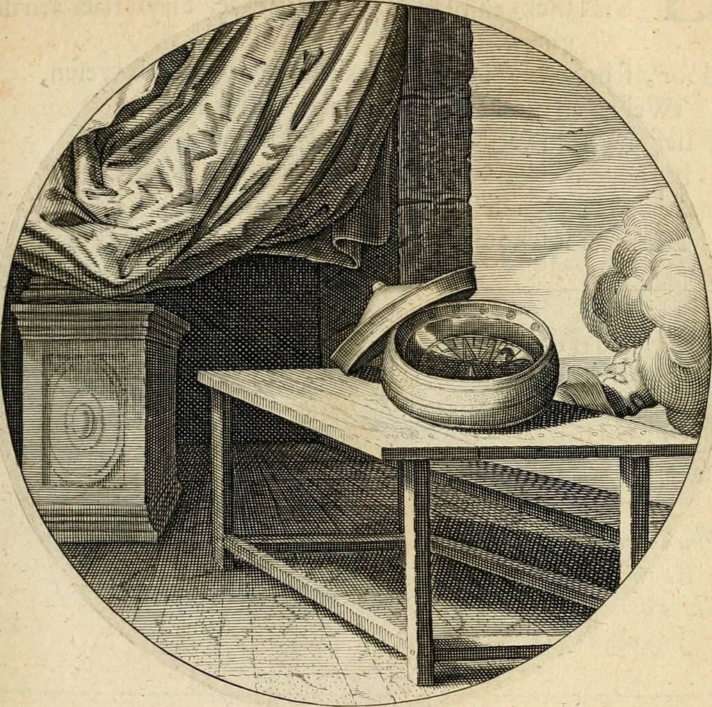 An illustration from Silenus Alcibiadis, sive, Proteus : vitae humanae ideam, emblemate trifariàm variato, oculis subijciens, 1618, leaf 142