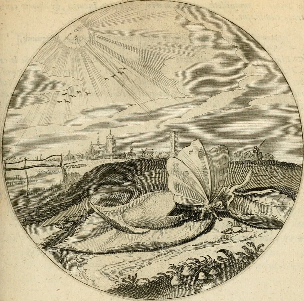 An illustration from Silenus Alcibiadis, sive, Proteus : vitae humanae ideam, emblemate trifariàm variato, oculis subijciens, 1618, leaf 148