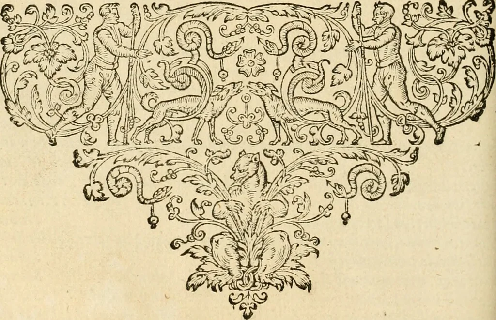An illustration from Silenus Alcibiadis, sive, Proteus : vitae humanae ideam, emblemate trifariàm variato, oculis subijciens, 1618, leaf 403