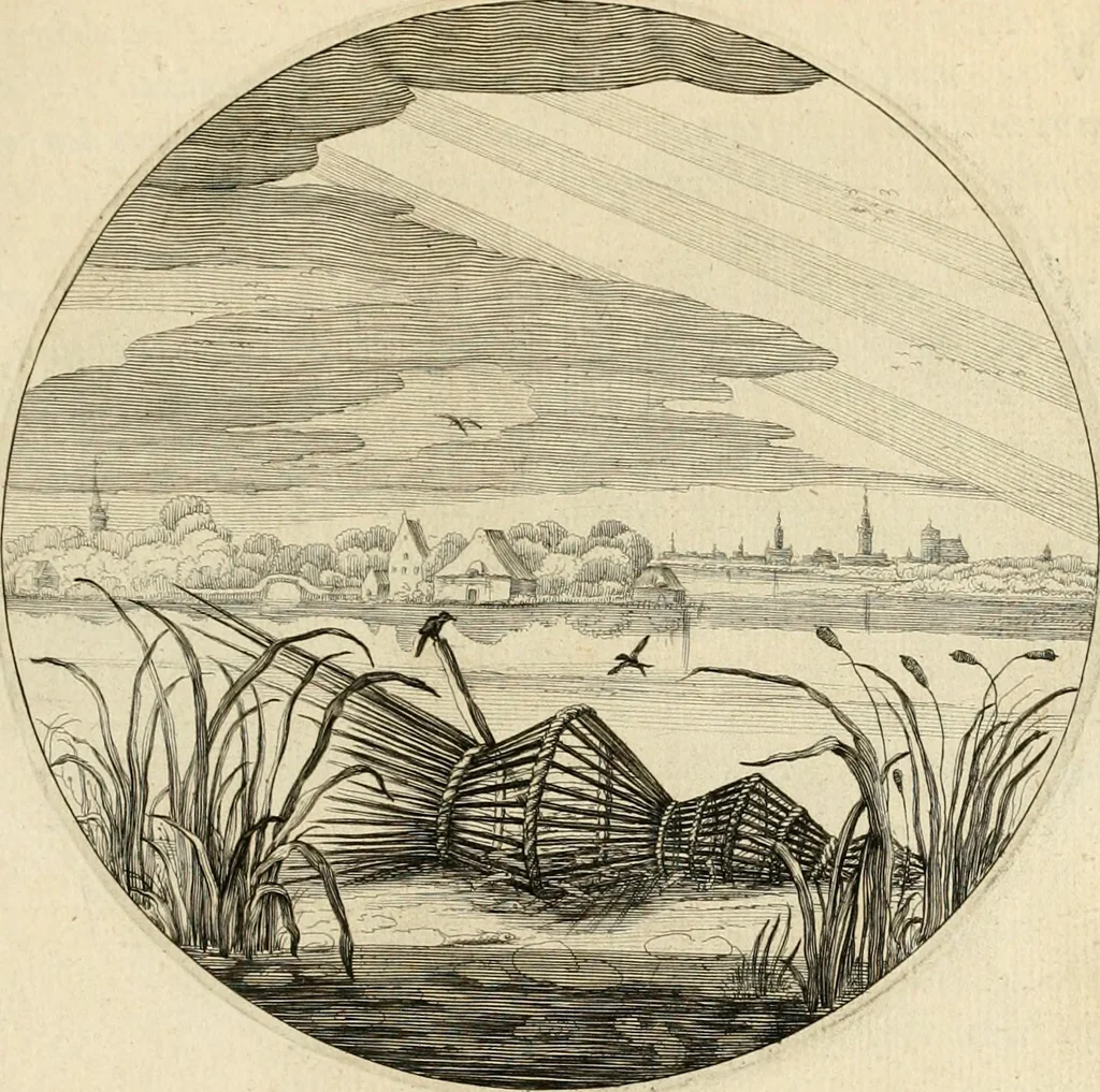 An illustration from Silenus Alcibiadis, sive, Proteus : vitae humanae ideam, emblemate trifariàm variato, oculis subijciens, 1618, leaf 412