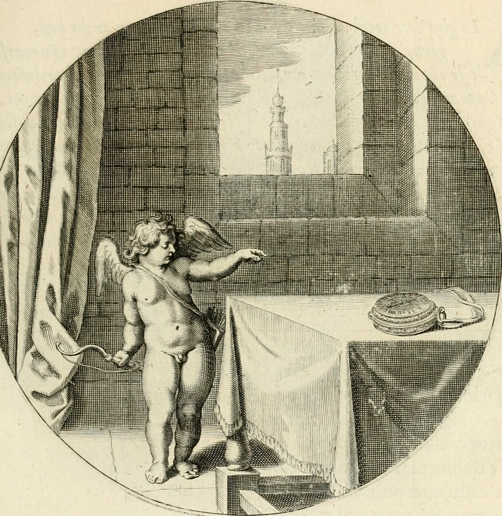 An illustration from Silenus Alcibiadis, sive, Proteus : vitae humanae ideam, emblemate trifariàm variato, oculis subijciens, 1618, leaf 418