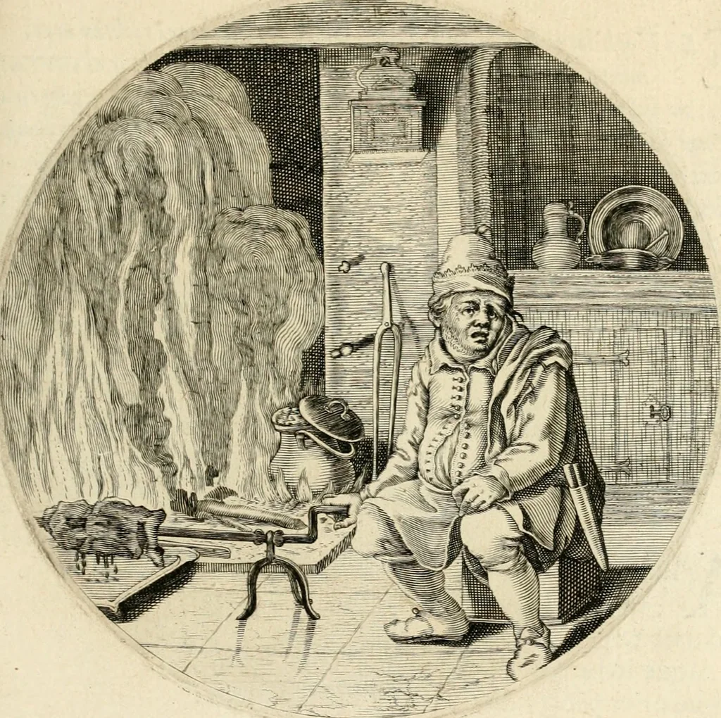 An illustration from Silenus Alcibiadis, sive, Proteus : vitae humanae ideam, emblemate trifariàm variato, oculis subijciens, 1618, leaf 424