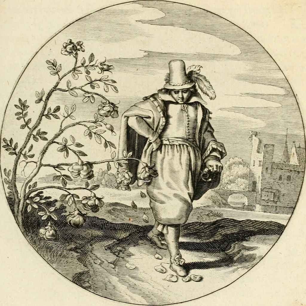 An illustration from Silenus Alcibiadis, sive, Proteus : vitae humanae ideam, emblemate trifariàm variato, oculis subijciens, 1618, leaf 430