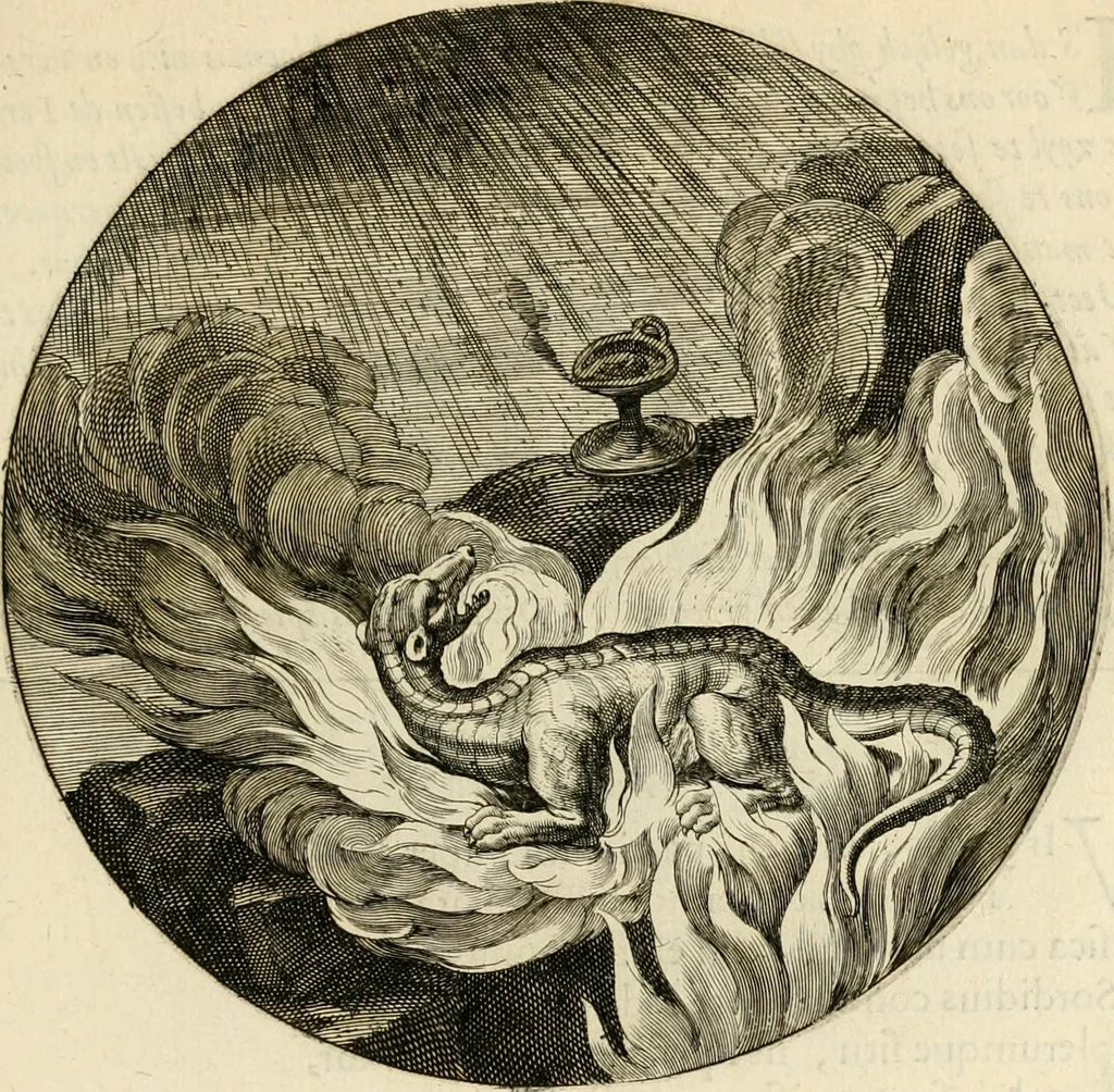 An illustration from Silenus Alcibiadis, sive, Proteus : vitae humanae ideam, emblemate trifariàm variato, oculis subijciens, 1618, leaf 440