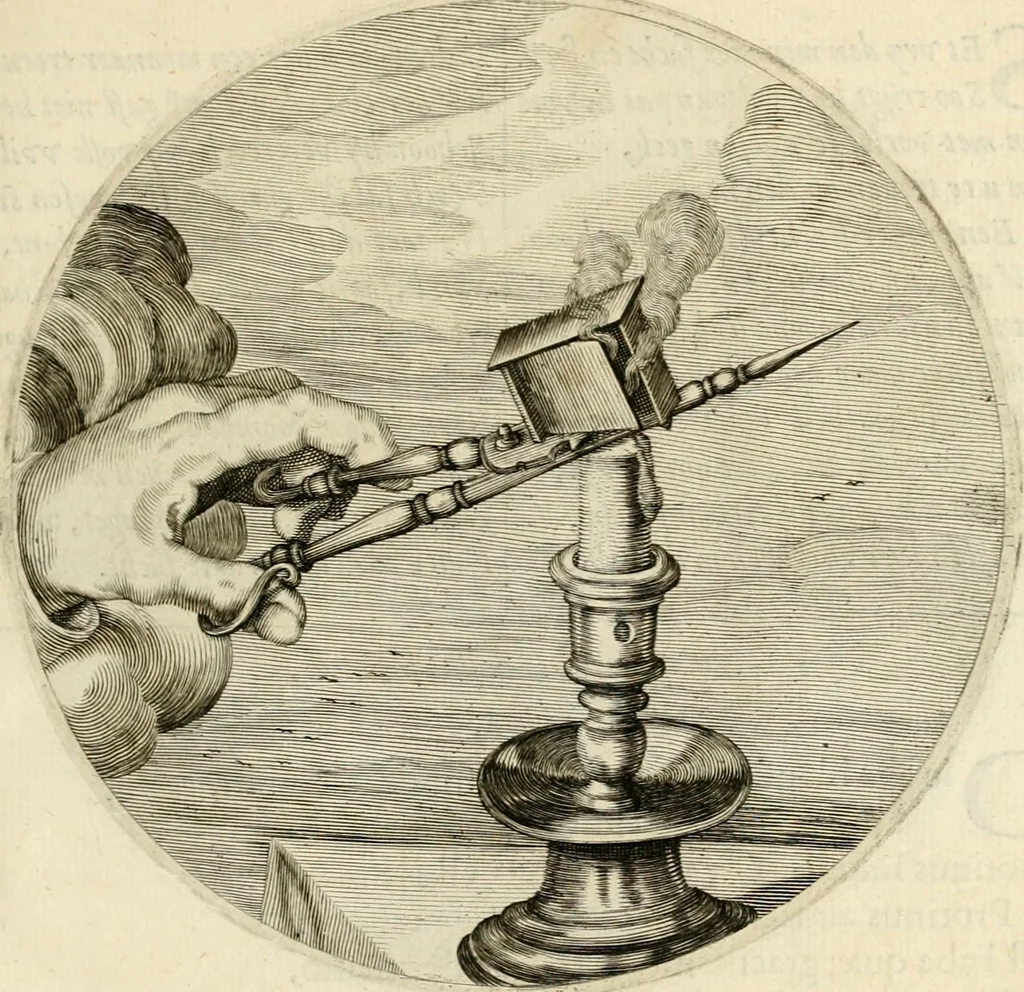 An illustration from Silenus Alcibiadis, sive, Proteus : vitae humanae ideam, emblemate trifariàm variato, oculis subijciens, 1618, leaf 448