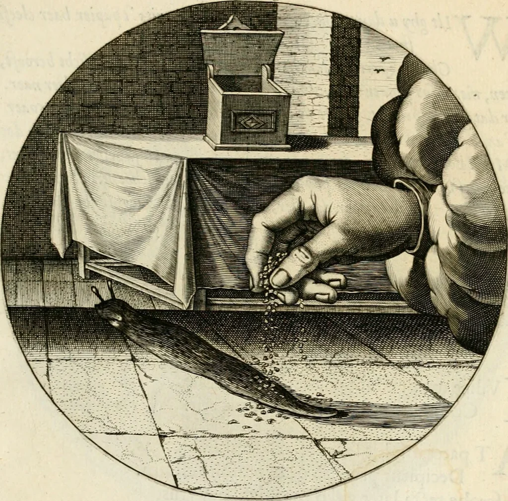 An illustration from Silenus Alcibiadis, sive, Proteus : vitae humanae ideam, emblemate trifariàm variato, oculis subijciens, 1618, leaf 454