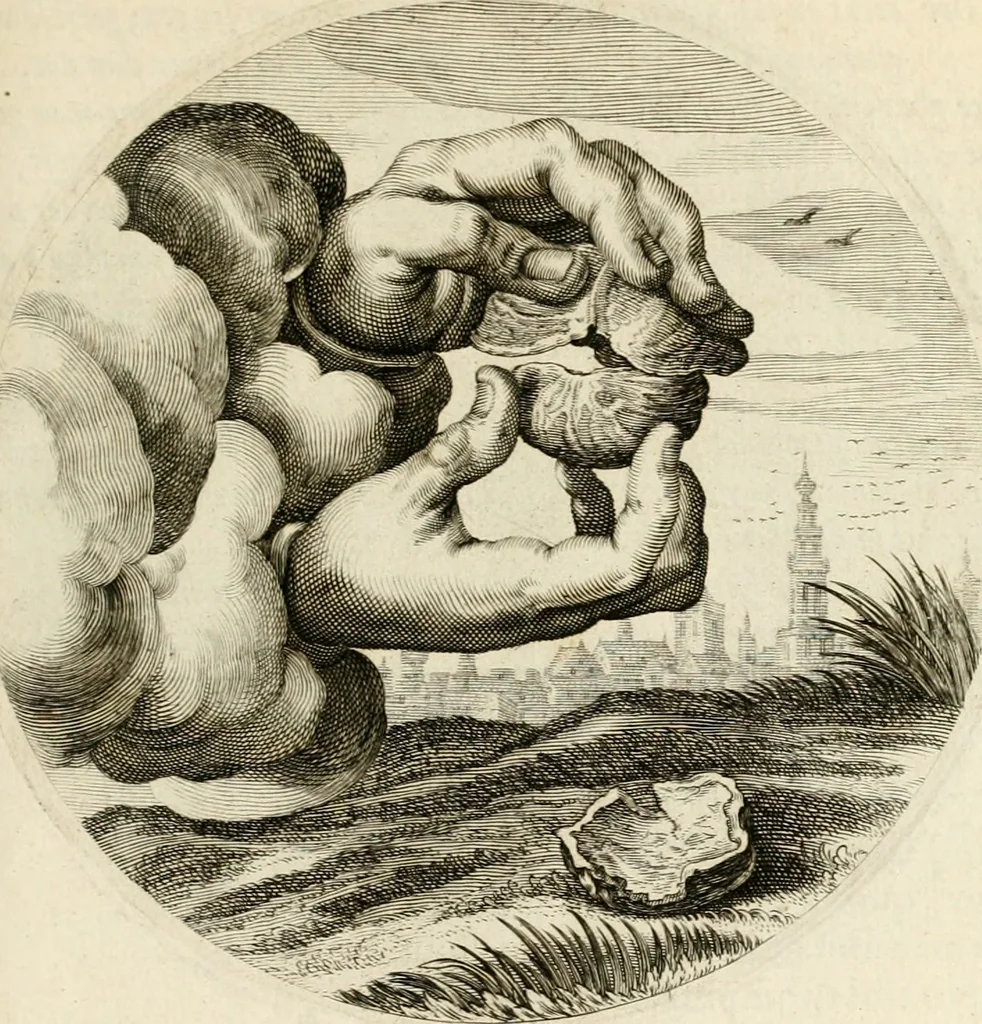 An illustration from Silenus Alcibiadis, sive, Proteus : vitae humanae ideam, emblemate trifariàm variato, oculis subijciens, 1618, leaf 464