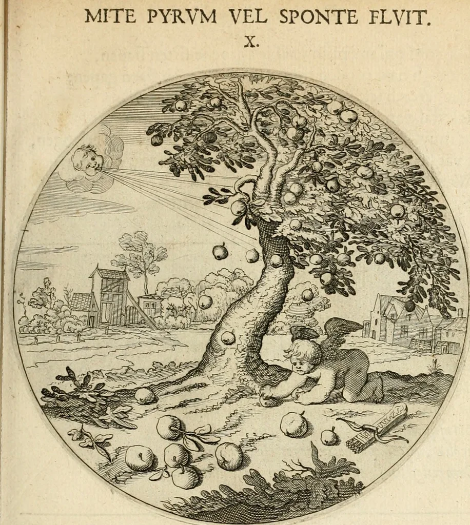 An illustration from Silenus Alcibiadis, sive, Proteus : vitae humanae ideam, emblemate trifariàm variato, oculis subijciens, 1618, leaf 66