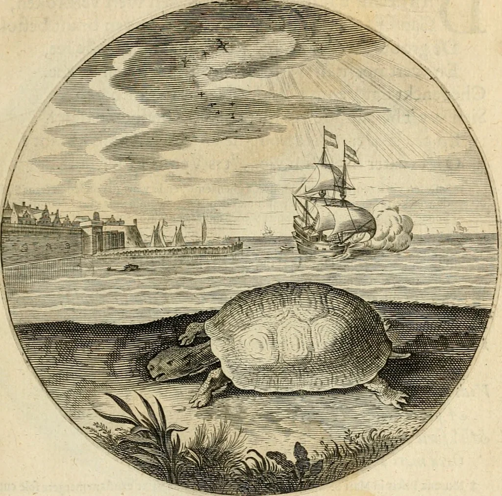 An illustration from Silenus Alcibiadis, sive, Proteus : vitae humanae ideam, emblemate trifariàm variato, oculis subijciens, 1618, leaf 74