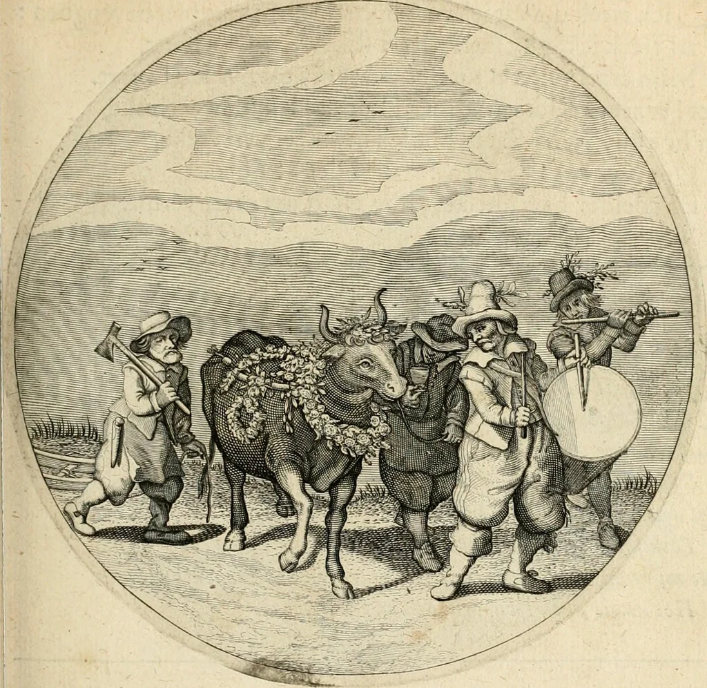 An illustration from Silenus Alcibiadis, sive, Proteus : vitae humanae ideam, emblemate trifariàm variato, oculis subijciens, 1618, leaf 82