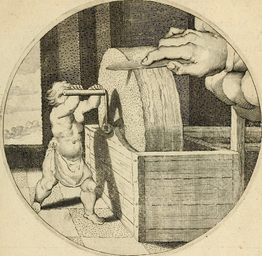An illustration from Silenus Alcibiadis, sive, Proteus : vitae humanae ideam, emblemate trifariàm variato, oculis subijciens, 1618, leaf 96