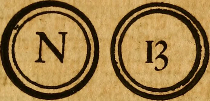 An illustration from Silesia numismatica, oder, Einleitung zu dem schlesischen Müntz-Cabinet : in welchem biss 368 Theils sehr alte rare und schöne, im Lande verfertigte Müntzen durch accurate Kupffer gewiesen, umbständlich erkläret und dabey viele in der schlesischen Historie begangene Fehler deutlich endecket werden, 1711, leaf 144