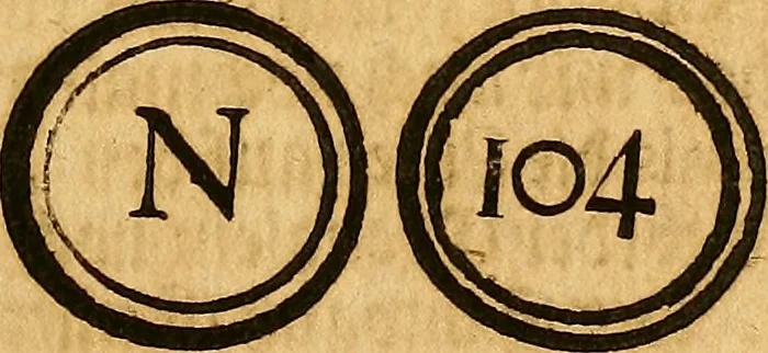 An illustration from Silesia numismatica, oder, Einleitung zu dem schlesischen Müntz-Cabinet : in welchem biss 368 Theils sehr alte rare und schöne, im Lande verfertigte Müntzen durch accurate Kupffer gewiesen, umbständlich erkläret und dabey viele in der schlesischen Historie begangene Fehler deutlich endecket werden, 1711, leaf 666