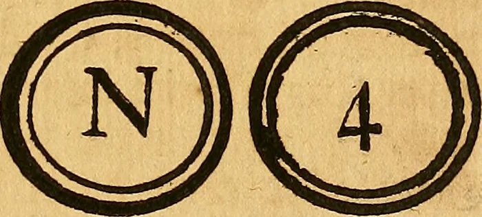An illustration from Silesia numismatica, oder, Einleitung zu dem schlesischen Müntz-Cabinet : in welchem biss 368 Theils sehr alte rare und schöne, im Lande verfertigte Müntzen durch accurate Kupffer gewiesen, umbständlich erkläret und dabey viele in der schlesischen Historie begangene Fehler deutlich endecket werden, 1711, leaf 690