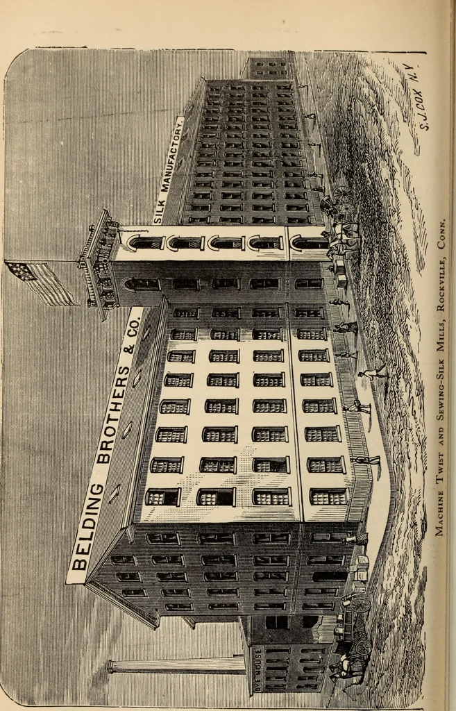 An illustration from The silk industry in America. A history: prepared for the Centennial Exposition, 1876, leaf 107
