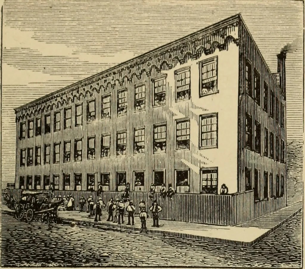 An illustration from The silk industry in America. A history: prepared for the Centennial Exposition, 1876, leaf 110