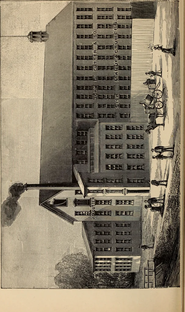 An illustration from The silk industry in America. A history: prepared for the Centennial Exposition, 1876, leaf 119