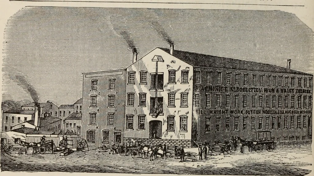 An illustration from The silk industry in America. A history: prepared for the Centennial Exposition, 1876, leaf 311