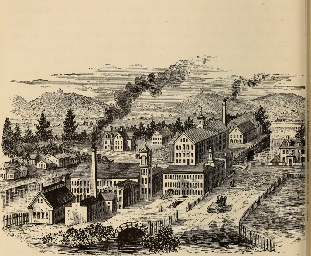 An illustration from The silk industry in America. A history: prepared for the Centennial Exposition, 1876, leaf 69